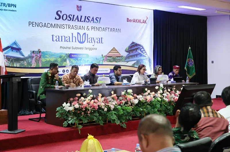 Perlindungan Hak Masyarakat Adat di Buton Diperkuat, ATR/BPN Dorong Pengadministrasian dan Pendaftaran Tanah Ulayat Perlindungan Hak Masyarakat Adat di Buton Diperkuat, ATR/BPN Dorong Pengadministrasian dan Pendaftaran Tanah Ulayat
