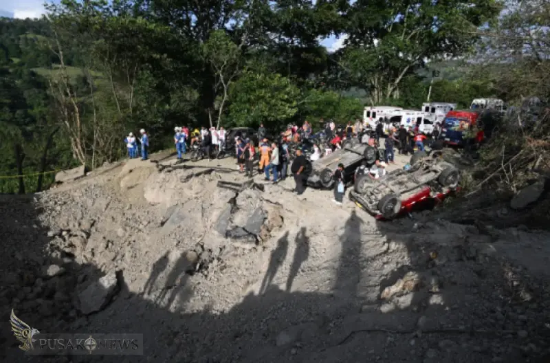 Sedikitnya 14 Tewas dalam Ledakan Bom di Jalan Raya Kolombia, Bagian dari Gelombang Serangan Teror