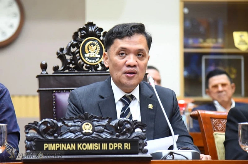 Ketua Komisi III DPR RI, Habiburokhman, dalam Rapat Terbatas Komisi III DPR bersama para Kapoksi di Gedung Nusantara II, Senayan, Jakarta, Senin (1/4/2026).
©PusakoNews.com/red