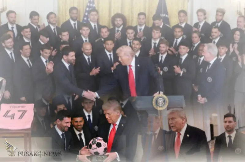 Undang Inter Miami Rayakan Juara, Trump Justru Pidato Soal Perang Iran
©PusakoNews.com/red