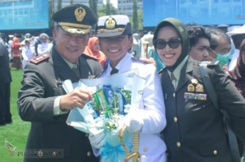 Rasa Haru dan Bangga dari Dandenpom XII/1 Sintang-Kalbar, Usai Putri Kesayangan Resmi Dilantik Perwira Oleh Panglima TNI