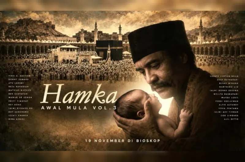 Hamka: Awal Mula (Vol. 3) dijadwalkan tayang di bioskop Indonesia pada 19 November 2026