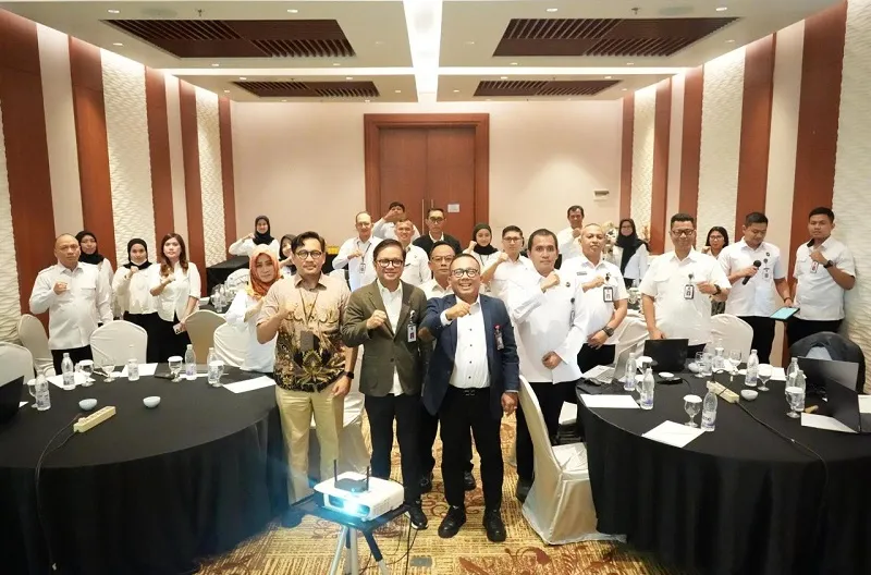 Penyelenggarakan Penilaian Mandiri dan Penjaminan Kualitas Maturitas Sistem Pengendalian Intern Pemerintah (SPIP) Terintegrasi yang berlangsung selama tiga hari, sejak 1 hingga 3 Juli 2026 di Hotel Avenzel, Bekasi