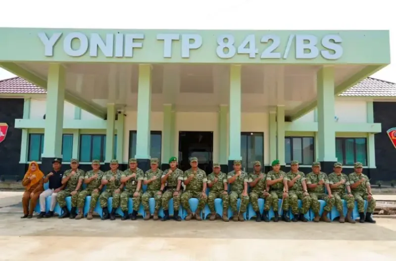 Wapang TNI Tinjau Pembangunan Yonif TP 842/Badak Sakti, Perkuat Sinergi Pertahanan, Infrastruktur, dan Pemberdayaan Ekonomi Masyarakat di Pandeglang