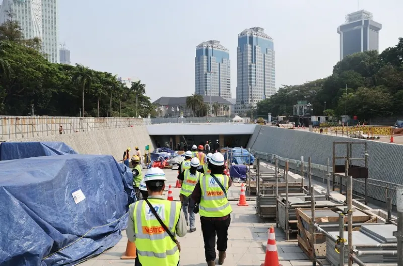 Mengintip Kemegahan Stasiun MRT Monas, Progres Hampir Rampung dan Siap Jadi Ikon Jakarta