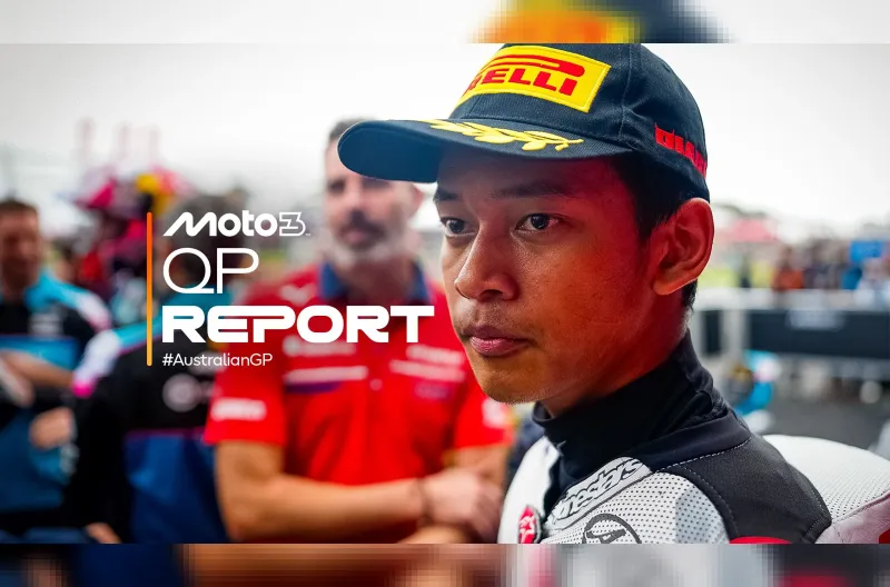 Pembalap muda Indonesia, Veda Ega Pratama (Rider Honda Team Asia)